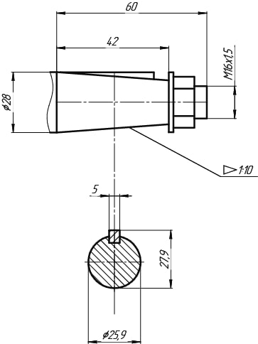 ЦЗВКф-160 входной конический вал.jpg